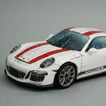 3D трехмерный пазл Porsche 911R 108 деталей Ravensburger, популярная корейская настольная игра