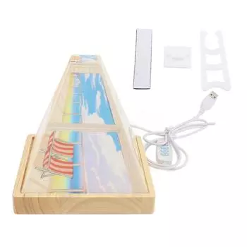 3D Визуальный ночник с эффектом «голого глаза», питание от USB, 3 световых эффекта, лампа-иллюзия, настенное искусство