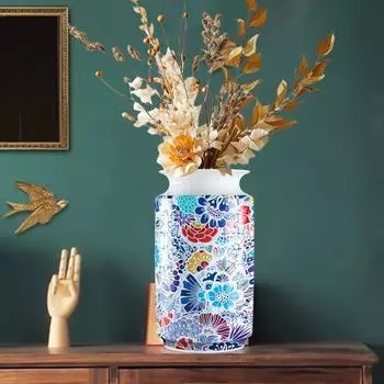 3D ваза-головоломка изогнутые части головоломки ваза 3D художественная ваза-головоломка со съемным стаканом для воды и подставкой для цветочной композиции домашний офис декор B