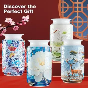 3D ваза-головоломка изогнутые части головоломки ваза 3D художественная ваза-головоломка со съемными D