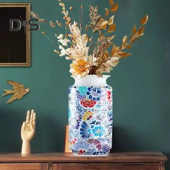 3D ваза-головоломка изогнутые части головоломки ваза 3D художественная ваза-головоломка со съемным стаканом для воды и подставкой для цветочной композиции домашний офис декор B