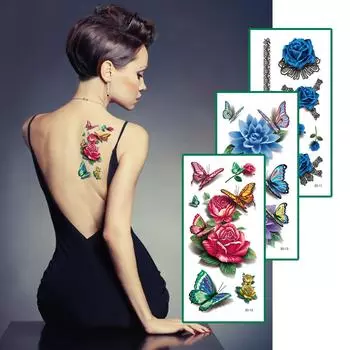 3d водонепроницаемая наклейка, цветная наклейка, наклейка на шрам, наклейка One Size