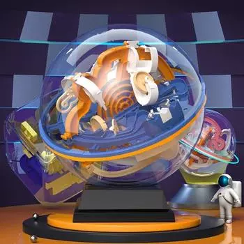 3D волшебный интеллектуальный шар, баланс, лабиринт, игра-головоломка для детей, мальчиков и девочек, лучший подарок для детей