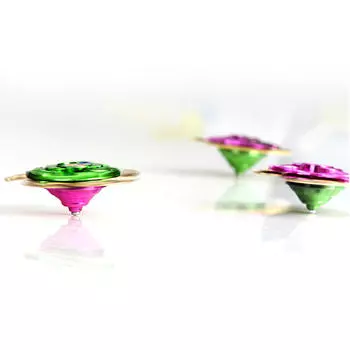 3D вращающийся гироскоп, гироскоп для раннего детства, детские развивающие игрушки-волчки 1 PC