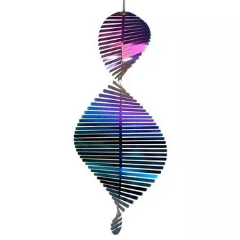 3D вращающийся ветряной вертушка садовые украшения наружные подвески балконные колокольчики подвесные украшения для дома домашний декор набор