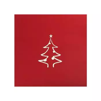 3D всплывающие открытки Санта-Клауса, рождественские поздравительные открытки, приглашения на вечеринку, подарки, новогодняя открытка, подарки на годовщину