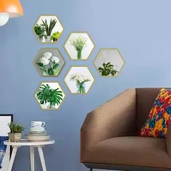 3D Яркие Зеленые Растения Наклейка На Стену Декора, Виниловые Съемные Зеленые Листья Наклейки На Стены Для Спальни Украшения Гостиной, Набор из 2 шт.(4,1 дюйма х 8,1 дюйма)1 30x60CMx2pcs зелёный