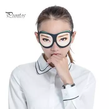 3D забавная повязка на глаза, повязка на глаза, повязка на глаза с эффектом памяти, ночной спальный чехол для путешественников, взрослых и детей, регулируемый помощник для сна дома, отеля, самолета B