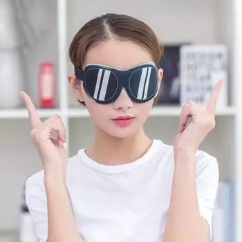 3D забавная повязка на глаза, повязка на глаза, повязка на глаза с эффектом памяти, ночной спальный чехол для путешественников, взрослых и детей, регулируемый помощник для сна дома, отеля, самолета A