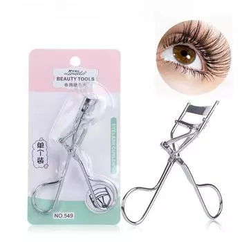 3D завивка ресниц щипцы для завивки из нержавеющей стали трехмерный интегральный начинающий цельный завивка ресниц инструмент для макияжа серебряный