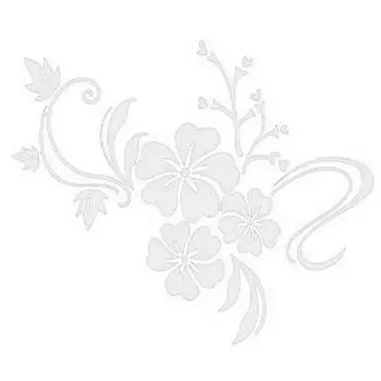 3D зеркальные настенные наклейки в форме гибискуса, серебряные акриловые настенные наклейки, украшение для гостиной