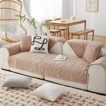 3D жаккардовый голландский бархатный чехол для дивана, матрас, нескользящий угловой чехол для дивана, осень-зима, универсальная подушка для дивана 70x70cm 1pcs