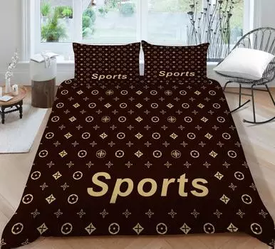 3D золотые покрывала с трофеями, высокое качество, пододеяльник, детские пододеяльники, домашний текстиль, королевский размер, покрывало для постельного комплекта UK Single 135x200cm