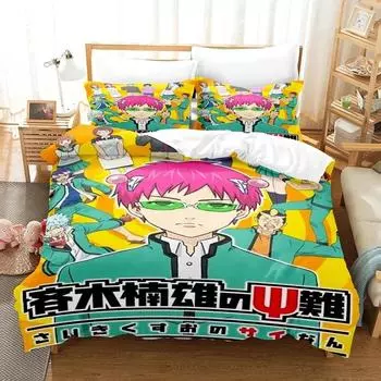 3DJiMuNan maleBedding Sets Duvet Cover Set With Pillowcase Twin Full Queen King Bedclothes Bed Linen 70x133cm 2pcs