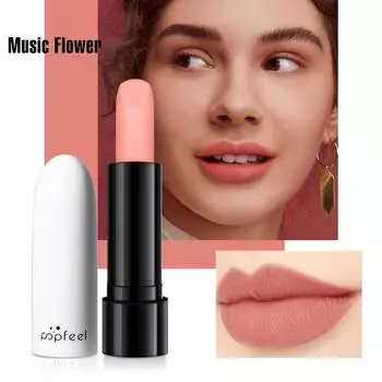 3g Губная помада Длительная красота Увлажняющий усовершенствованный портативный матовый блеск для губ 4