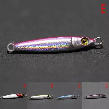 3G Рыбалка жесткая приманка свинцовая приманка для литья рыбы ложка металлический джиг-спиннер аксессуар E