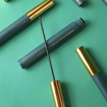 3g Тушь для ресниц 3D-эффект высокой плотности водостойкая блестящая длинная завитая тушь для красоты коричневый