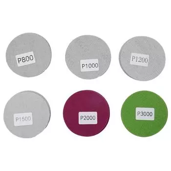 3 дюйма/75 мм шлифовальные диски Hook&Loop для влажной и сухой уборки, водонепроницаемые, высокое качество, практичные