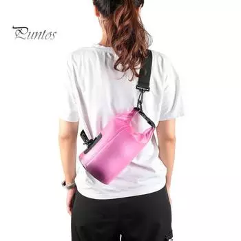 3L Водонепроницаемый сухой мешок Roll Top Легкий сухой рюкзак для хранения водных видов спорта сумка для каякинга гребли походов кемпинга плавания чёрный