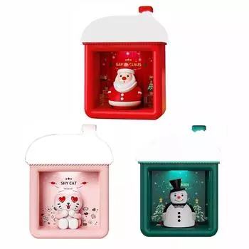 3Life Креативный Рождественский Снежный Дом Ночник USB Настольная Настольная Лампа Настенная Подсветка Новогодний Домашний Декор Украшения Для Вечеринки