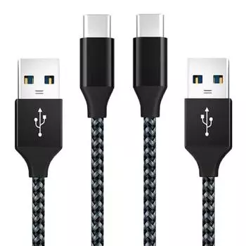 [3M/2pcs] USB C Cable PS5 Charging Nintendo Switch Controller Charging Cord Smartphone QC3.0 Rapid Charging High Speed ??Data Transfer Compatible with