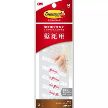 3M (3M) Комплект для замены обоев 3M Command Tab, размер M, 3 шт., CMK-RM
