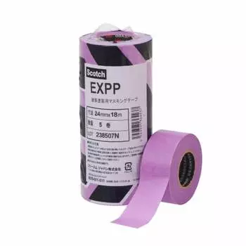 3M (3M) Малярная лента 3M для архитектурной покраски EXPP ширина 24 мм x 18 м 5 рулонов EXPP 24X18