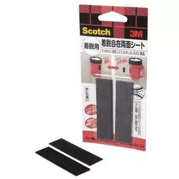 3M (3M) Застежка-липучка 3M Scotch для крепления и отсоединения 20 мм x 75 мм 2 шт. 1 комплект DC-94