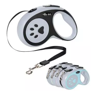 3M 5M прочный поводок для собак средних и маленьких собак кошек автоматический выдвижной поводок для щенков удлиняющийся поводок для прогулок рулетка для домашних животных аксессуары для чихуахуа 3M синий