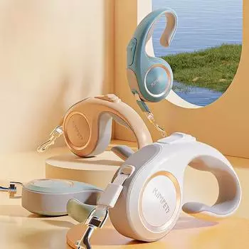 3M 5M Собака Втягивающийся Тяговый Трос Поводок Собаки Кошки Щенки Шлейка Ремень Автоматический Гибкий Маленькие Средние Собаки Товары Для Домашних Животных 3M белый