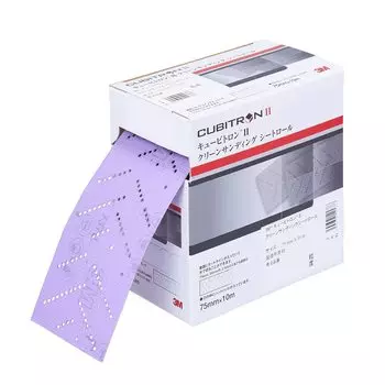 3M Cubitron 2 Clean Sanding Sheet 75mm x 10m Roll, 80+,