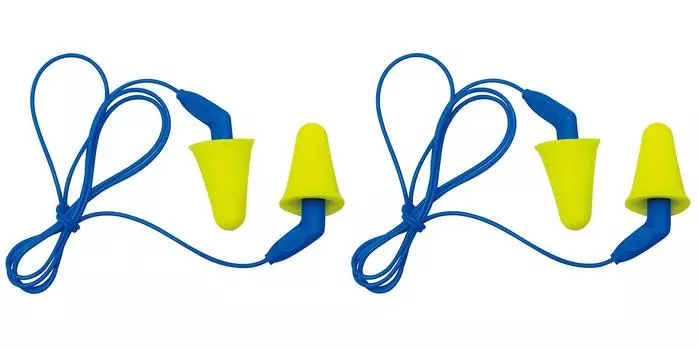3M Earplugs with string 3184001 2 E-A-R push-in (with string, sets)
