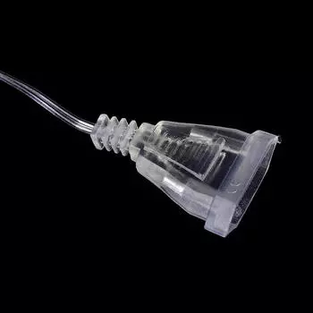 3M EU Plug Extender Прозрачный провод для рождественского светодиодного освещения садового декора