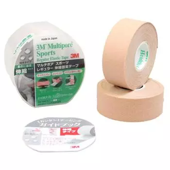 3M Кинезиологическая лента Multipore Sports Regular 25 мм 2 тома 2743BLP25