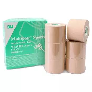 3M Кинезиологическая лента Multipore Sports Regular 50 мм 6 томов 274350 бежевый