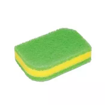 3M кухонная губка листовая нецарапающая зеленая шотландская яркая SS-72KG