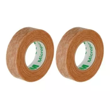 3M Micropore Skin Tone 12,5 мм ширина x 9,1 м 1533EP-0 набор из 2 объемов