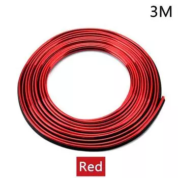 3M Мягкий клей хромировал полосу отделки двери автомобиля на устойчивых к трению универсальных автомобильных аксессуарах для интерьера 3M серебряный