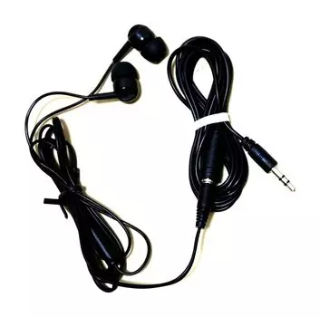 3м наушники с длинным шнуром стерео наушники для ТВ ПК игры AM-090 чёрный