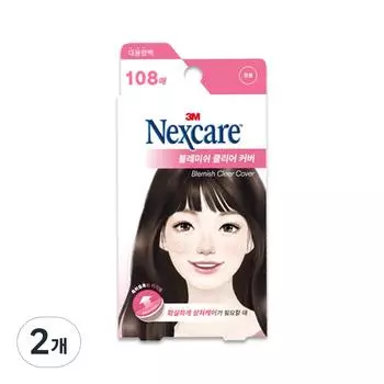 3M Nexcare Blemish Clear Cover, 108 шт., 2 шт.