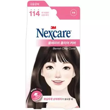 3M Nexcare Blemish Clear Cover Easy Peel, 114 шт., 1 шт.