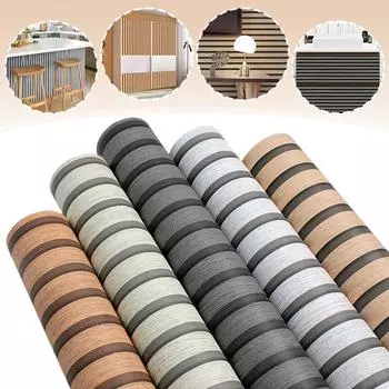 3M ПВХ самоклеящиеся водонепроницаемые обои с рисунком под дерево Наклейки на стены Мебельная пленка для ремонта Ресторан Спальня Домашний декор 3M