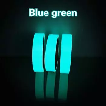 3M самоклеящаяся зеленая светящаяся лента, светящиеся в темноте наклейки, декоративная флуоресцентная лента, предупреждающие наклейки, рыболовный инструмент зелёный