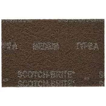 3M Scotch Bright Hand Pad 7440#180 эквивалент коричневый 10 шт.