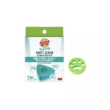 3M Scotch Brite Bath Shine Swift Scrub Bath Powerful Pad с падом для удаления пыли