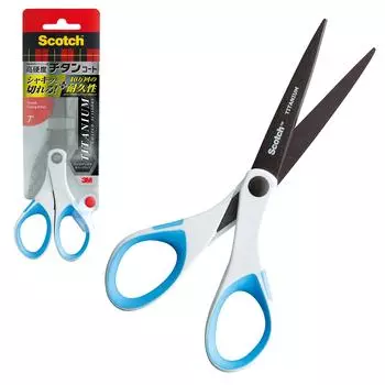 3M Scotch scissors Titanium coated scissors Professional specification Blade length 70mm 1457 [Titanium coated]