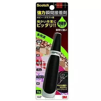 3M Scotch Strong мгновенный клей ударопрочный для хобби/рукоделия 5г