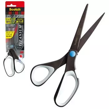 3M Scotch titanium coated professional blade length 1468 [Anti-stick processing] scissors, scissors, anti-stick processing, specification, 85mm,