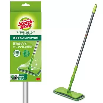 3M Швабра для пола из микрофибры Basic Телескопическая Scotch Brite A Общая уборка FM-B