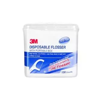3M single line disposable dental floss 150 pieces